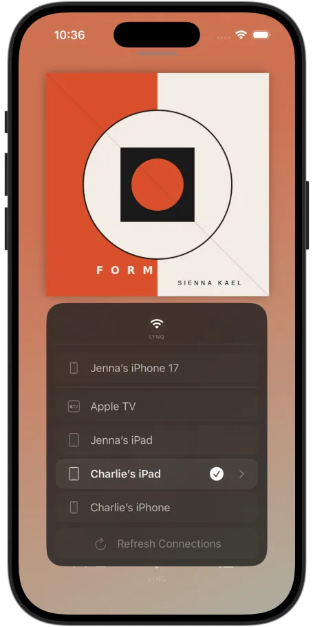 Device view with Anyone on my Wi-Fi