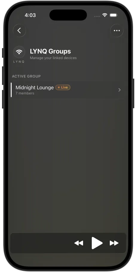Active group with all members