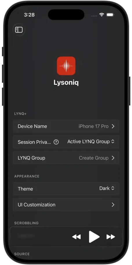Switching Session Privacy to Active LYNQ Group