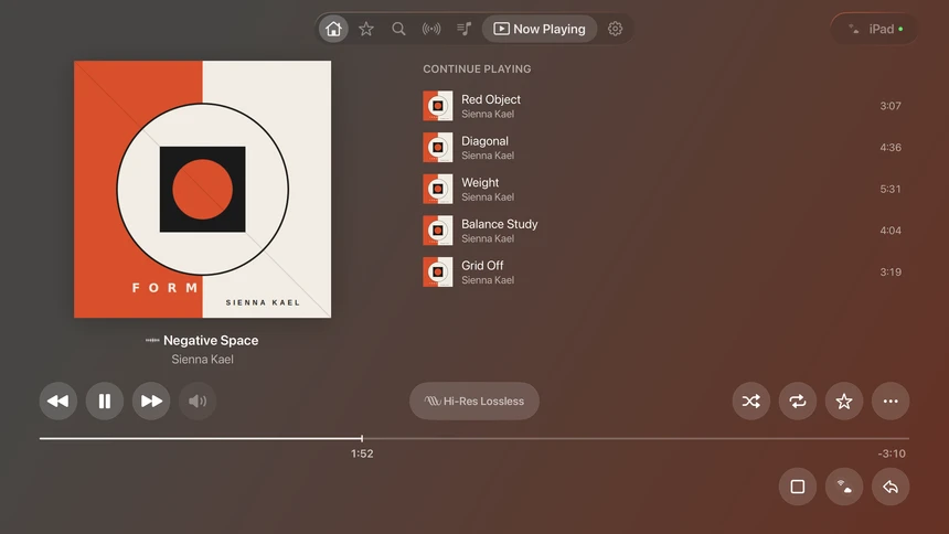 Lysoniq on Apple TV — Now Playing