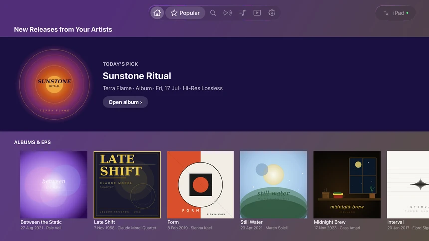 Lysoniq on Apple TV — New & Popular