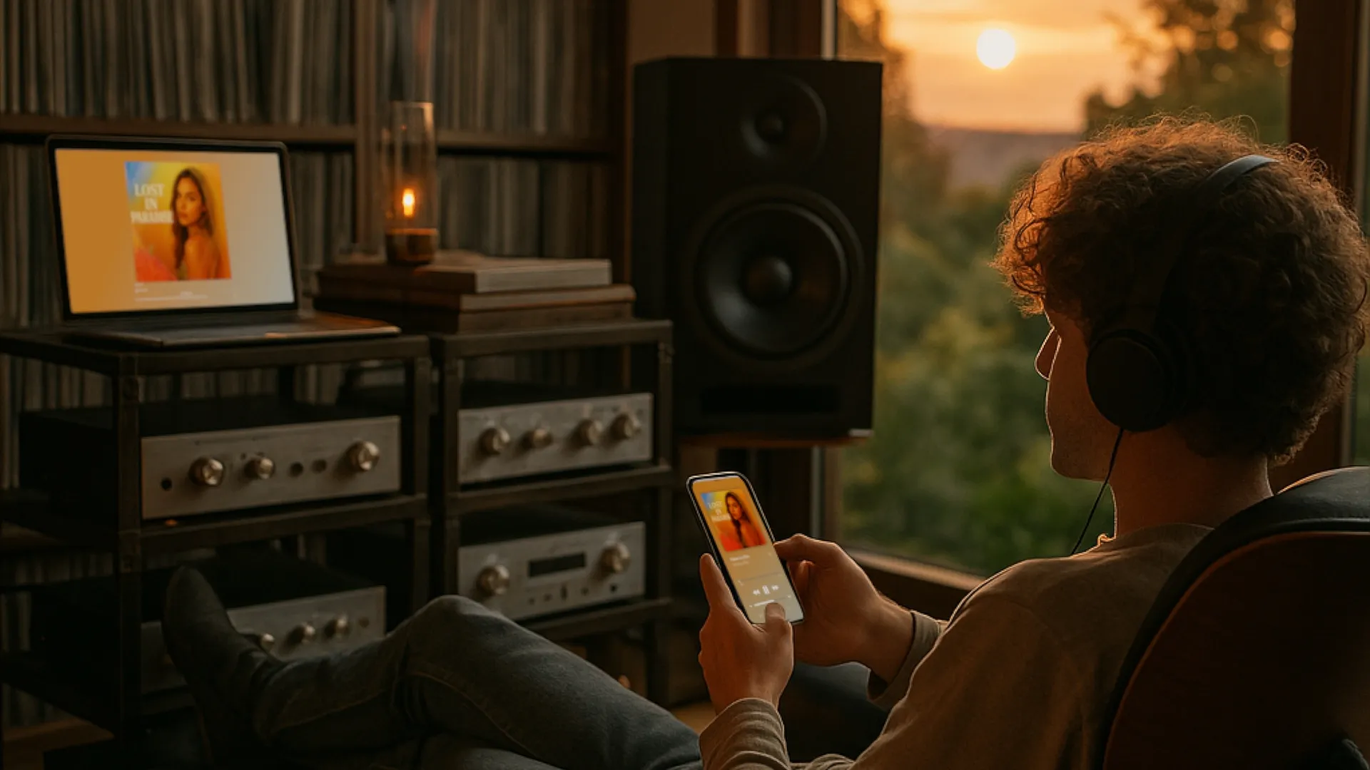 Lysoniq running across multiple Apple devices