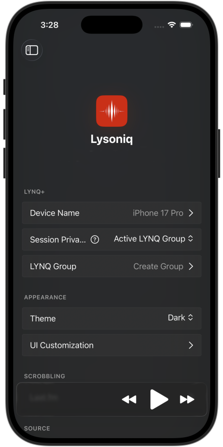 Switching Session Privacy to Active LYNQ Group
